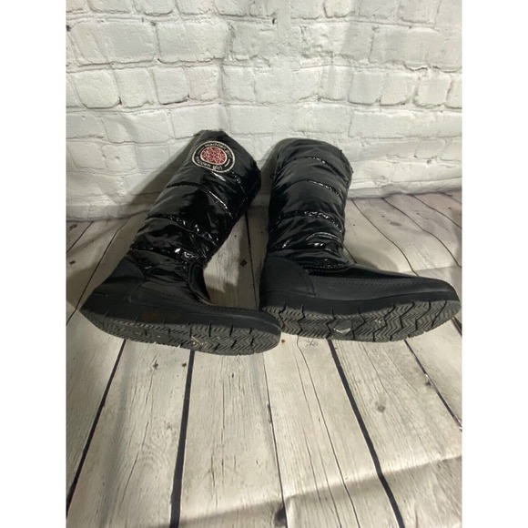 Madden Girl black with logo Igloo Boots Size 6, winter boots, snow boots - Picture 5 of 5
